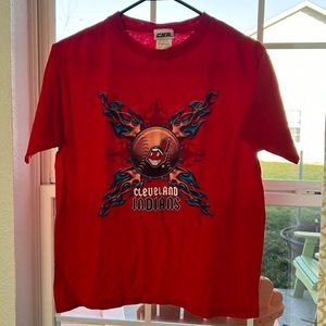 Vintage Kids Cleveland Indians T Shirt